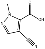 4-Cyano-1-methyl-1H-pyrazole-5-carboxylic acid|4-氰基-1-甲基-1H-吡唑-5-羧酸