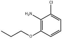 Benzenamine, 2-chloro-6-propoxy- Structure