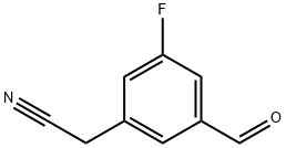 1379106-73-6 2-(3-氟-5-甲酰基苯基)乙腈