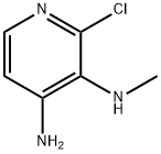 2-氯-N3-甲基吡啶-3,4-二胺,1379240-45-5,结构式