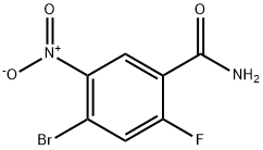 Benzamide, 4-bromo-2-fluoro-5-nitro- 结构式