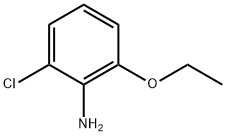Benzenamine, 2-chloro-6-ethoxy- 化学構造式