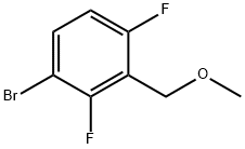 Benzene, 1-bromo-2,4-difluoro-3-(methoxymethyl)-|1-溴-2,4-二氟-3-(甲氧基甲基)苯