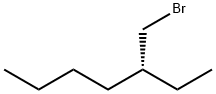 (R)-3-(ブロモメチル)ヘプタン 化学構造式