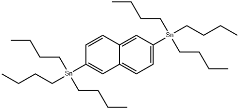 2,6-bis(tributylstannyl)naphthalene 结构式