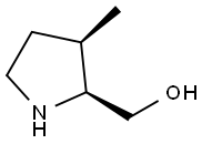 cis-(3-Methyl-pyrrolidin-2-yl)-methanol Structure