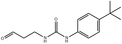 1-(4-叔丁基苯基)-3-(3-氧丙基)脲,1381761-53-0,结构式