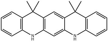 12,12,14,14-四甲基-5,7,12,14-四氢喹啉[3,2-B]吖啶, 1381985-58-5, 结构式