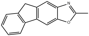 5H-Fluoreno[2,3-d]oxazole, 2-methyl- Structure