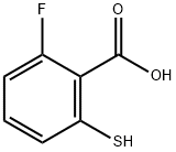 Benzoic acid, 2-fluoro-6-mercapto- Structure