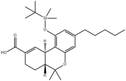 (6aR-trans)-1-[(tert-Butyl)diMethylsilyloxy 结构式