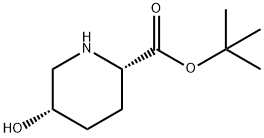 (2S,5S)-tert-butyl 5-hydroxypiperidine-2-carboxylate(2S,5S)-tert-butyl 5-hydroxypiperidine-2-carboxylate 化学構造式
