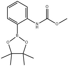 Carbamic acid, N-[2-(4,4,5,5-tetramethyl-1,3,2-dioxaborolan-2-yl)phenyl]-, methyl ester