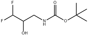 3-(BOC-氨基)-1,1-二氟-2-丙醇, 1384427-34-2, 结构式