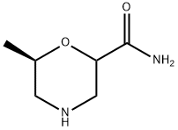 2-Morpholinecarboxamide,6-methyl-,(6R)- Structure