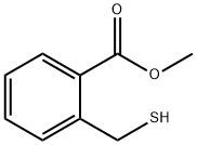 Benzoic acid, 2-(mercaptomethyl)-, methyl ester Struktur