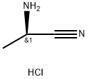 (2R)-2-Aminopropanenitrile hydrochloride,1385022-43-4,结构式