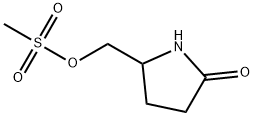 (5-氧代吡咯烷-2-基)甲基磺酸甲酯,138541-54-5,结构式