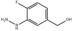 (4-Fluoro-3-hydrazino-phenyl)-methanol 结构式