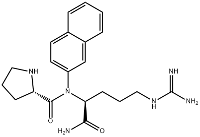 H-Pro-Arg-βNA · HCl Struktur