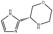 Morpholine, 3-(1H-imidazol-2-yl)-, (3R)- Structure