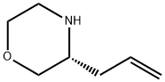 Morpholine, 3-(2-propen-1-yl)-, (3R)- 结构式
