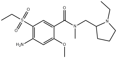 氨磺必利杂质, 1391054-22-0, 结构式