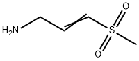 2-Propen-1-amine, 3-(methylsulfonyl)- Struktur