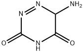 6-amino-2H-1,2,4-triazine-3,5-dione Struktur