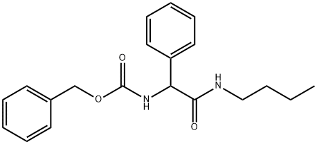 Z-DL-Phg-NHnBu 化学構造式