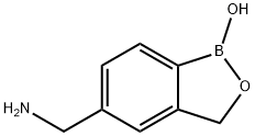 5-(Aminomethyl)-2,1-benzoxaborol-1(3H)-ol hydrochloride Structure