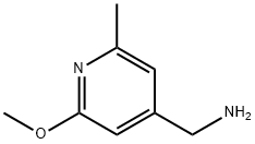 (2-Methoxy-6-methylpyridin-4-yl)methanamine Structure