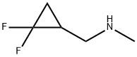 N-[(2,2-difluorocyclopropyl)methyl]-N-methylamine Structure