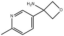 3-(6-methylpyridin-3-yl)oxetan-3-amine Structure