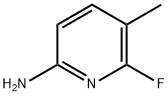 2-Pyridinamine, 6-fluoro-5-methyl- 化学構造式