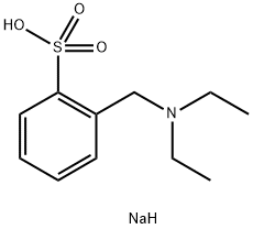 2-[(二乙氨基)甲基]苯-1-磺酸钠, 1394040-54-0, 结构式