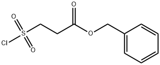 3-(氯磺酰基)丙酸苄酯,1394041-79-2,结构式