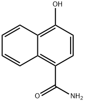 4-hydroxynaphthalene-1-carboxamide Structure