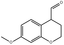 2H-1-Benzopyran-4-carboxaldehyde, 3,4-dihydro-7-methoxy-|