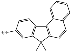 7H-Benzo[c]fluoren-9-amine, 7,7-dimethyl- Structure