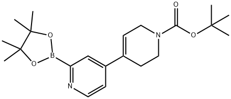 4-(1-N-Boc-3,6-Dihydro-2H-4-pyridyl)pyridine-2-boronic acid pinacol ester|