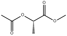 (S)-O-Acetyllactic acid Methyl Ester 化学構造式