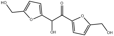 Ethanone, 2-hydroxy-1,2-bis[5-(hydroxymethyl)-2-furanyl]- Structure