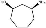 (1R,3S)-3-Amino-cycloheptanol,1403864-33-4,结构式