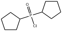 [chloro(cyclopentyl)phosphoryl]cyclopentane 结构式
