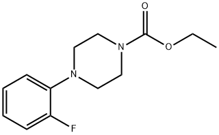 ethyl 4-(2-fluorophenyl)piperazine-1-carboxylate Structure