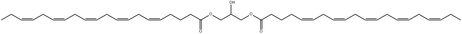 1,3-Dieicosapentaenoyl Glycerol Structure