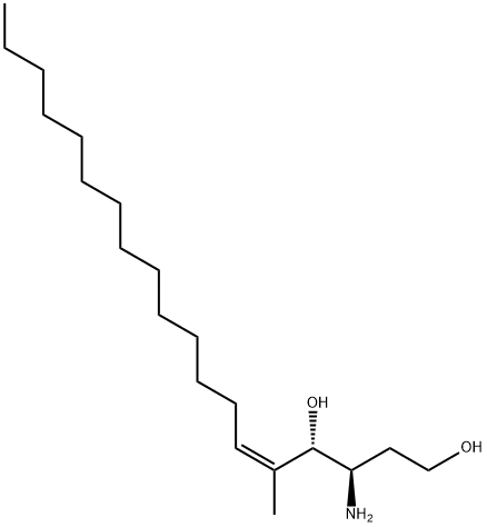 cis-4-methylsphingosine,1407154-31-7,结构式