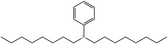 dioctyl(phenyl)phosphine Struktur