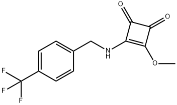 1411983-36-2 3-Cyclobutene-1,2-dione, 3-methoxy-4-[[[4-(trifluoromethyl)phenyl]methyl]amino]-